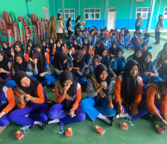 Aksi Bergizi dari Dinas Kesehatan Lampung Tengah dan Puskesmas Surabaya