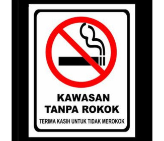 DILARANG MEROKOK