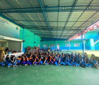 Aksi Bergizi dari Dinas Kesehatan Lampung Tengah dan Puskesmas Surabaya