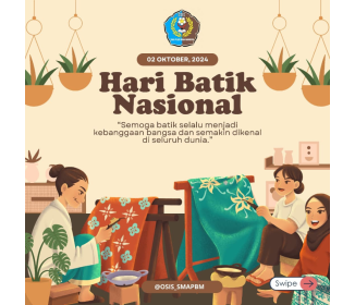 Hari Batik Nasional (02-10-2024)