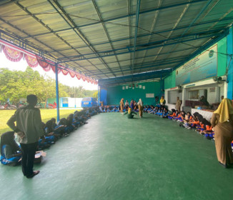 Aksi Bergizi dari Dinas Kesehatan Lampung Tengah dan Puskesmas Surabaya